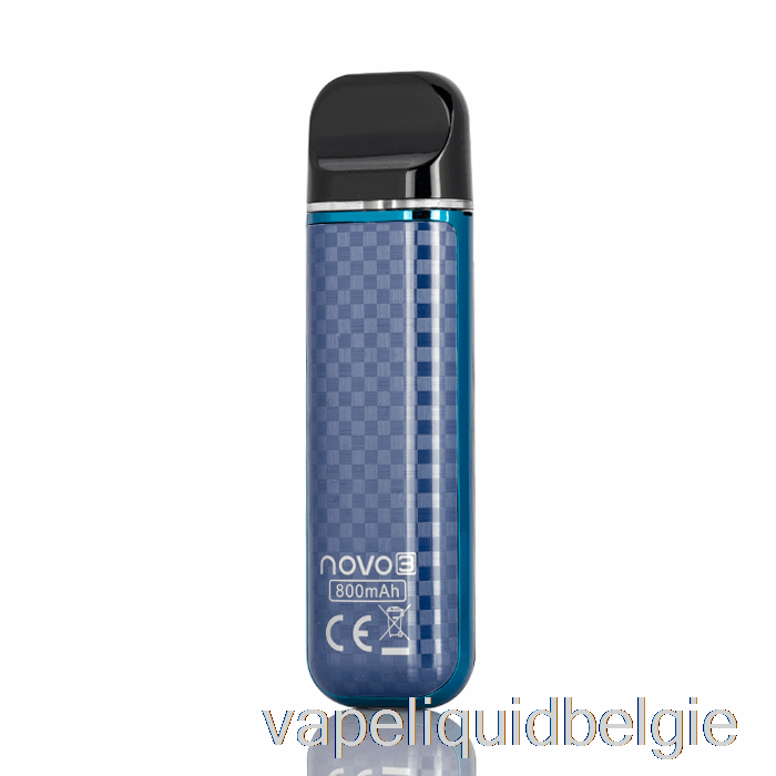 Vape Smaken Smok Novo 3 25w Pod-systeem Blauwe Koolstofvezel